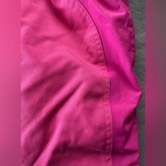 Lands' End Kids Pink Squall Waterproof Insulated Iron Knee Snow Bibs Kids 8 - Picture 4 of 10